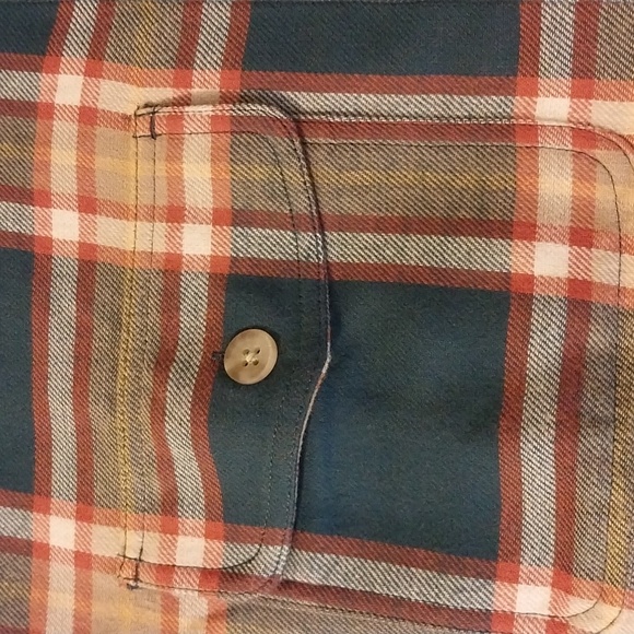 Eddie Bauer flannel lined shirt/jacket, XL - Picture 7 of 12